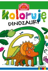 Koloruj�. Dinozaury