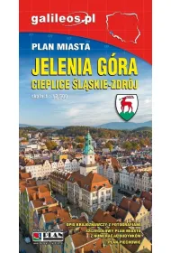 Jelenia G�ra, Cieplice �l�skie-Zdr�j - plan miasta