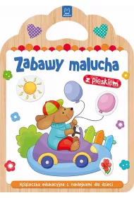 Zabawy malucha z pieskiem. Ksi��eczka edukacyjna z naklejkami dla dzieci