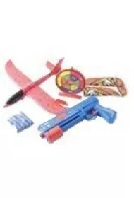 Pistolet wyrzutnia samolotw + szybowiec + tarcza Madej