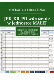 eBook JPK_KR_PD wdroenie wjednostce MAEJ mobi epub