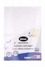 Beniamin Papier wizyt�wkowy A4 Juta bia�y 20 kartek