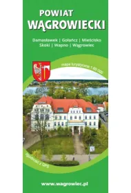 POWIAT W�GROWIECKI - MAPA TURYSTYCZNA 1:65 000