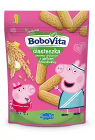 winka Peppa Ciasteczka pszenno-orkiszowe z jabkiem i brzoskwini po 1 roku ycia 150 g