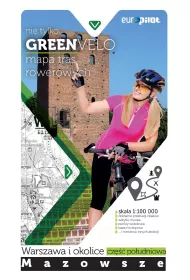 GREENVELO Mapa tras rowerowych Warszawa i oklolice cz�� po�udniowa