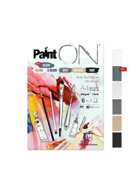 Clairefontaine Szkicownik Paint'ON Denim A4 250 gsm, 6 kolor�w