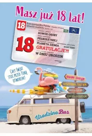 Armin Style KARNET URODZINY 18 B6 Z KOP AS GIFT M-179 FOL