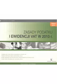 Zasady Podatku I Ewidencji Vat W 2010 R