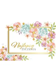 Kukartka Karnet B6 PR-188 Najlepsze �yczenia