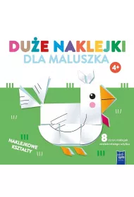 Du�e naklejki dla maluszka. Kurka 4+