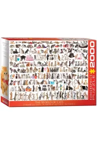 Puzzle 2000 el. The World of Cats Eurographics