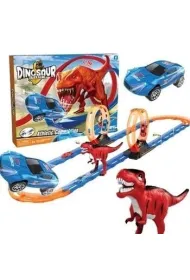 Mega tor samochodowy dinozaury p�tle autka Maksik