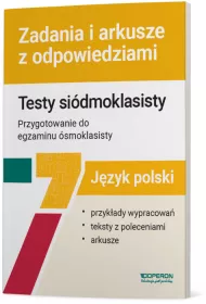 Jzyk polski. Testy sidmoklasisty. Zadania i arkusze