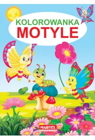 Motyle. Kolorowanka