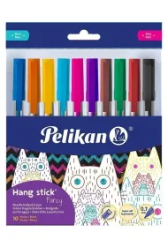 D�ugopis Hang Stick 0,7mm 10kol. PELIKAN