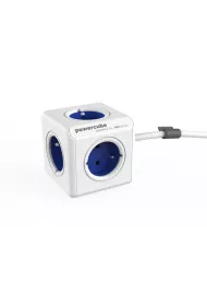 Allocacoc PowerCube Extended 1,5 m BLUE