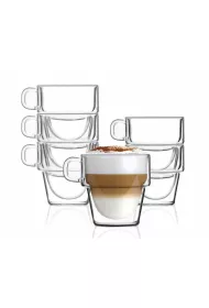 Vialli Design Komplet szklanek z podwjn ciank Senso 27459 6 x 350 ml