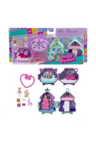 Polly Pocket. �wi�teczny zestaw kompaktowy 2-pak Mattel
