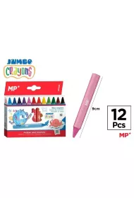 Mp Main Paper Kredki woskowe Jumbo 12 kolor�w