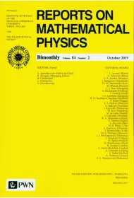 Reports on Mathematical Physics 84/2