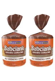 NaturaVena Babcianki serowo-cebulowe bez dodatku cukru Zestaw 2 x 110 g