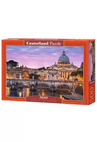 Puzzle 500 el. Widok na Watykan Castorland