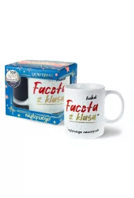 Kukartka Kubek Premium Facet z klas� (najlepszy nauczyciel)