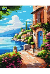 Ideyka Malowanie po numerach - Spok�j przy falach 40x50cm