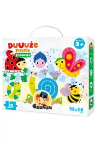 CzuCzu Duuu�e puzzle Robaczki Bright Junior Media