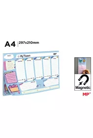 Mp Main Paper Planer tygodniowy magnetyczny A4