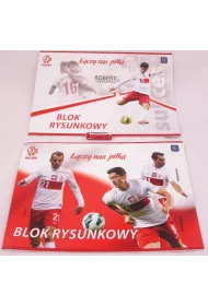 Interdruk Blok rysunkowy A4 PZPN 20 kartek