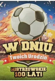 Yeku Karnet Urodziny pi�ka