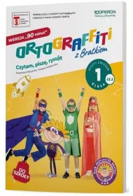 Ortograffiti z Bratkiem 1. Wersja 90 minut. Zeszyt wicze. Klasa 1. Cz 2