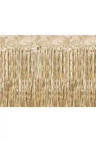 PartyDeco Kurtyna Party z�ota 90x250cm