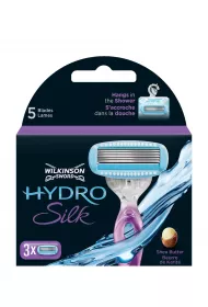 Wilkinson Hydro Silk zapasowe ostrza do maszynki do golenia dla kobiet 3 szt.