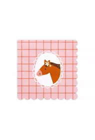 PartyDeco Serwetki ko� 33x33cm