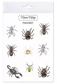 Mama Maluje Magnesy Paj�czaki 9 szt.