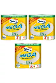 Foxy Rcznik papierowy Mega 2-warstwowy zestaw 3 szt.