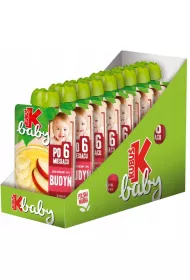 Kubu Baby Deser owocowy typu budy po 6 miesicu banan-jabko zgrzewka 9 x 100 g
