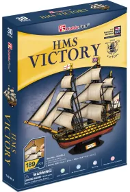 Puzzle 3D 189 el. �aglowiec HMS Victory Cubic Fun