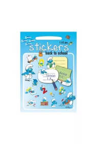Barbo Toys Zestaw naklejek Szkoa Smerfy 110 szt.
