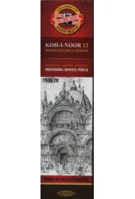 Koh-I-Noor O��wek grafitowy 1500/2B 12 szt.