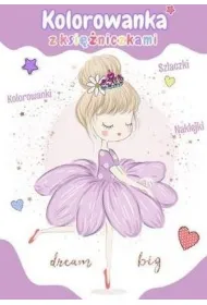 Kolorowanka z ksi�niczkami (z brokatem)