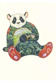 DM Collection Karnet Panda A121 B6 + koperta