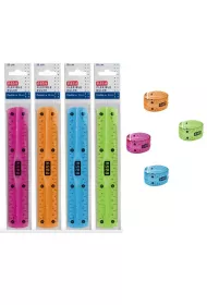 Easy Stationery Linijka flexible pomara�czowa 15 cm