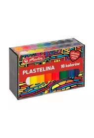 Herlitz Plastelina WO�P 16 szt.