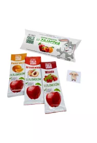 Porcja Dobra Smakoyki od zajczka (3 owocowe przekski + tatua) 3 x 16 g