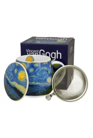 Duo Sp. z o.o. Kubek z zaparzaczem Van Gogh Starry Night 430 ml