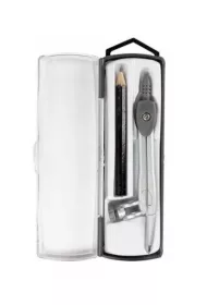 Titanum Cyrkiel metalowy z o��wkiem w etui