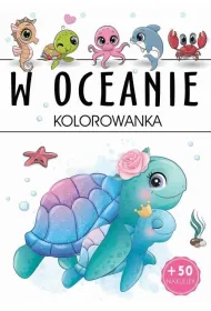 W oceanie - kolorowanka